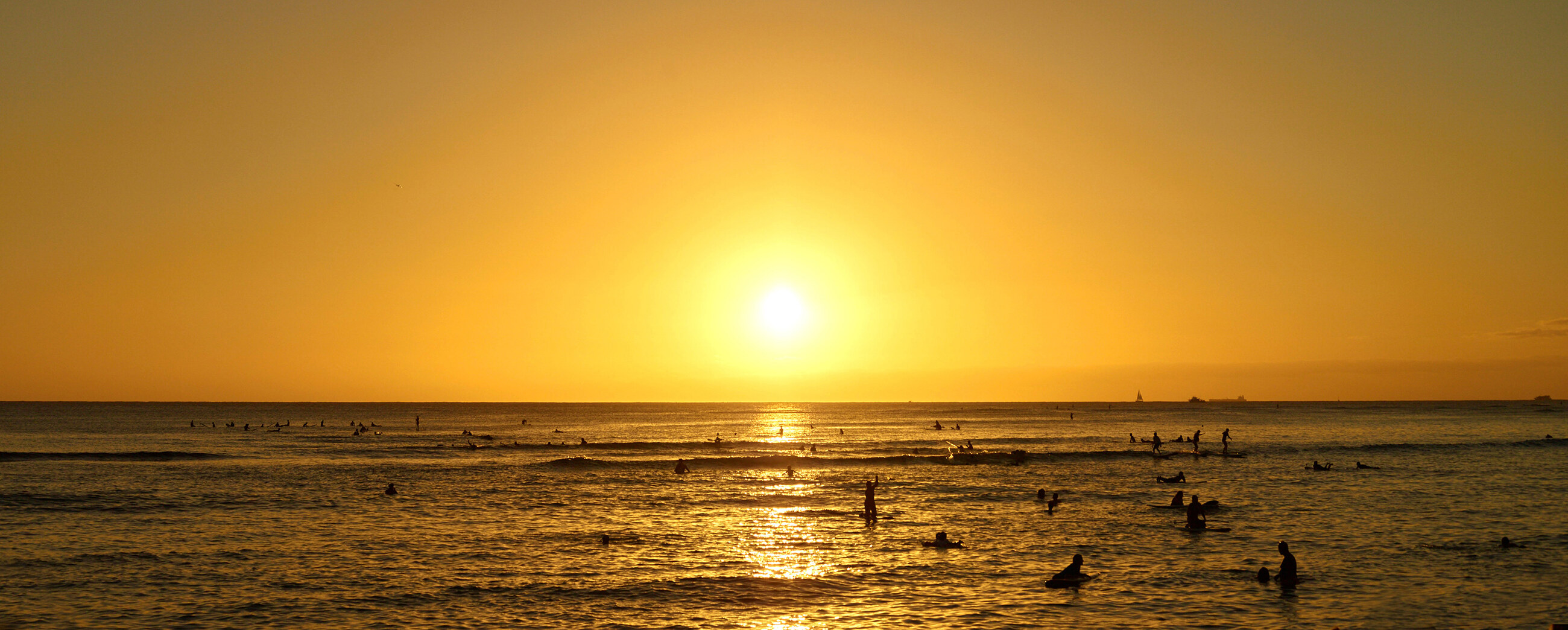 Surfers' Sunset